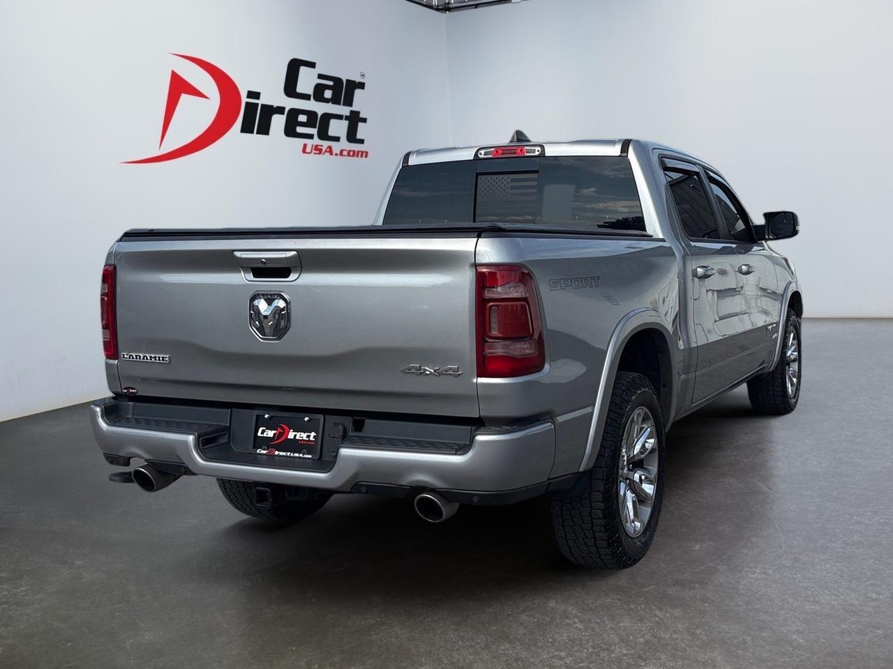 2020 Ram 1500 Laramie, POWER TAILGATE, SOFT TONNEAU COVER, BLIND SPOT, LANE KEEP ASSIST, HEATED & VENTILATED SEATS, APPLE CARPLAY/ANDROID AUTO, BACKUP CAMERA, PARKING SENSORS, BED UTILITY GROUP, ALERT BRAKING, ONLY 1 OWNER, CLEAN CARFAX, THIS RAM HAS IT ALL! Virginia Beach VA
