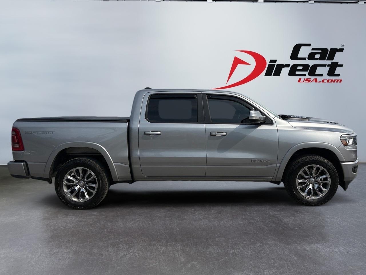 2020 Ram 1500 Laramie, POWER TAILGATE, SOFT TONNEAU COVER, BLIND SPOT, LANE KEEP ASSIST, HEATED & VENTILATED SEATS, APPLE CARPLAY/ANDROID AUTO, BACKUP CAMERA, PARKING SENSORS, BED UTILITY GROUP, ALERT BRAKING, ONLY 1 OWNER, CLEAN CARFAX, THIS RAM HAS IT ALL! Virginia Beach VA