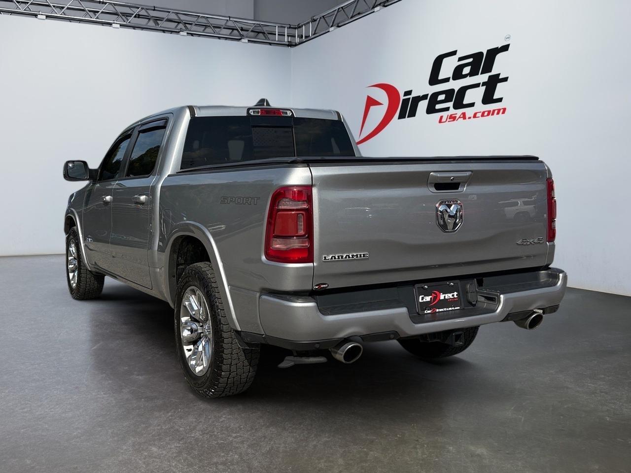 2020 Ram 1500 Laramie, POWER TAILGATE, SOFT TONNEAU COVER, BLIND SPOT, LANE KEEP ASSIST, HEATED & VENTILATED SEATS, APPLE CARPLAY/ANDROID AUTO, BACKUP CAMERA, PARKING SENSORS, BED UTILITY GROUP, ALERT BRAKING, ONLY 1 OWNER, CLEAN CARFAX, THIS RAM HAS IT ALL! Virginia Beach VA