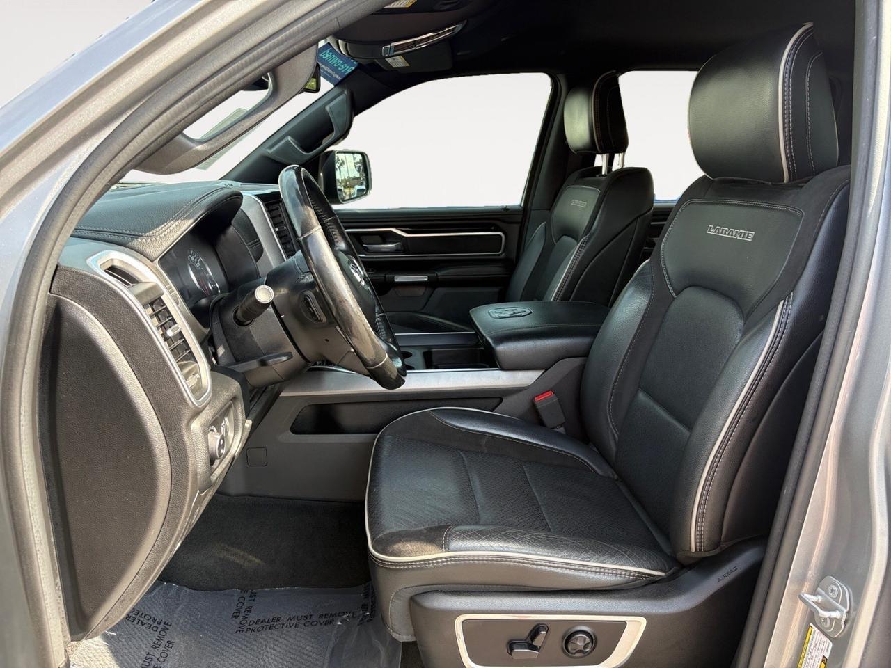 2020 Ram 1500 Laramie, POWER TAILGATE, SOFT TONNEAU COVER, BLIND SPOT, LANE KEEP ASSIST, HEATED & VENTILATED SEATS, APPLE CARPLAY/ANDROID AUTO, BACKUP CAMERA, PARKING SENSORS, BED UTILITY GROUP, ALERT BRAKING, ONLY 1 OWNER, CLEAN CARFAX, THIS RAM HAS IT ALL! Virginia Beach VA