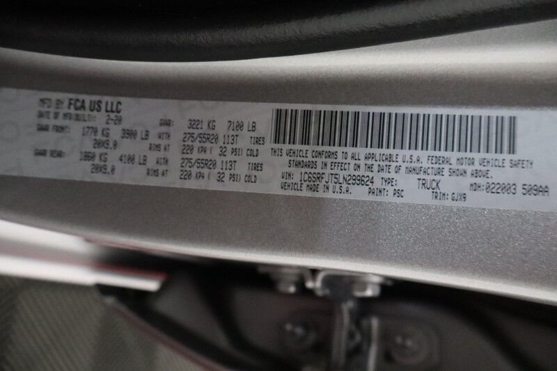 2020 Ram 1500 Laramie Sport 5.7L Hemi V8 12in GPS Sunroof FREE WAR Arlington TX