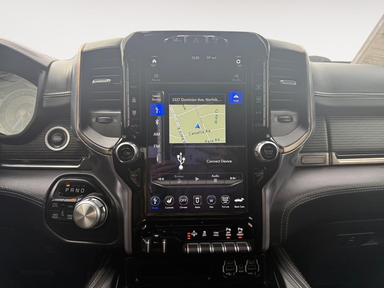 2020 Ram 1500 Limited, HEATED AND VENTILATED SEATS, HEATED AND VENTILATED REAR SEATS, HEATED STEERING WHEEL, TOW HOOKS, SLIDING REAR WINDOW, WIRELESS PHONE CONNECTIVITY, POWER RUNNING BOARDS, TOW PACKAGE, CLEAN CARFAX, ONLY 1 OWNER, POWER THAT PULLS ITS WEIGHT, CO Norfolk VA