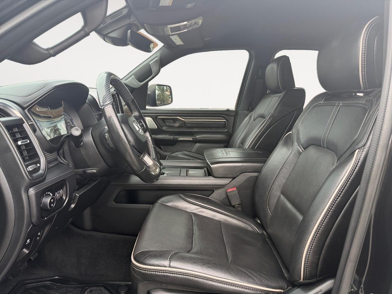 2020 Ram 1500 Limited, HEATED AND VENTILATED SEATS, HEATED AND VENTILATED REAR SEATS, HEATED STEERING WHEEL, TOW HOOKS, SLIDING REAR WINDOW, WIRELESS PHONE CONNECTIVITY, POWER RUNNING BOARDS, TOW PACKAGE, CLEAN CARFAX, ONLY 1 OWNER, POWER THAT PULLS ITS WEIGHT!!!