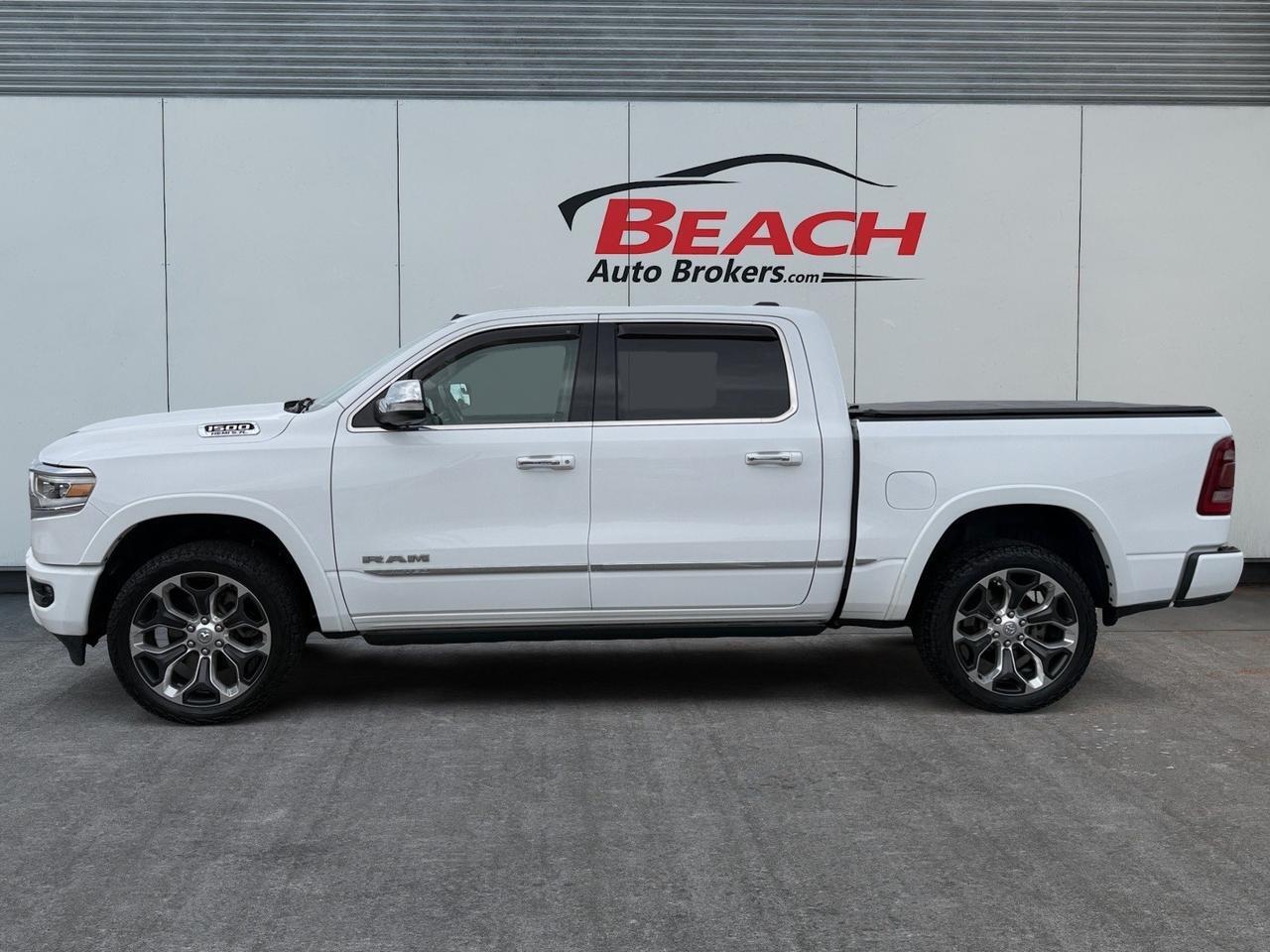 2020 Ram 1500 Limited, MOONROOF, HEATED/VENTILATED FRONT & REAR SEATS, POWER RUNNING BOARDS, TONNEAU COVER, POWER SLIDING REAR WINDOW, POWER FOLDING MIRRORS, HARMAN/KARDON SPEAKERS, ALL WEATHER FLOOR MATS, CLEAN CARFAX, THIS RAM HAS IT ALL MAKE IT YOURS TODAY! Norfolk VA