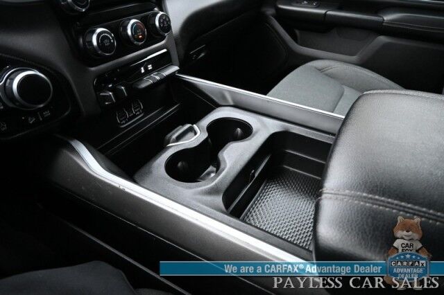 2020 Ram 1500 Lone Star / 4X4 / 5.7L V8 eTorque / Crew Cab / Auto Start / Off-Road & Big Horn Level 1 Pkg / Power Premium Cloth Seats / Apple CarPlay & Android Auto / Keyless Entry & Start / Tow Pkg / 22 MPG Anchorage AK