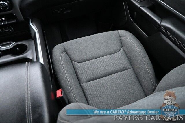 2020 Ram 1500 Lone Star / 4X4 / 5.7L V8 eTorque / Crew Cab / Auto Start / Off-Road & Big Horn Level 1 Pkg / Power Premium Cloth Seats / Apple CarPlay & Android Auto / Keyless Entry & Start / Tow Pkg / 22 MPG Anchorage AK