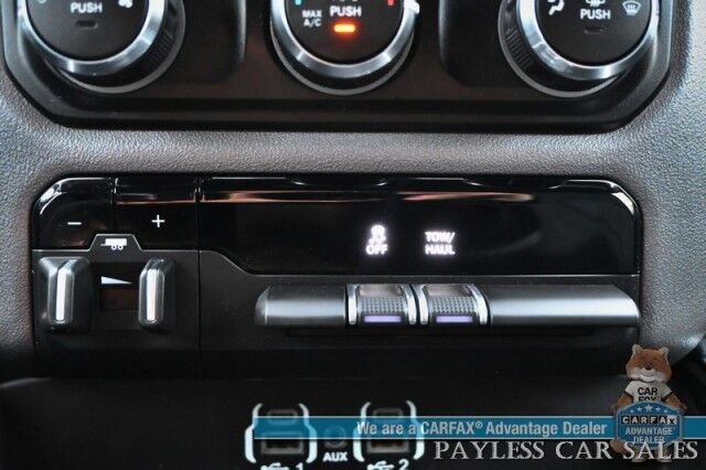 2020 Ram 1500 Lone Star / 4X4 / 5.7L V8 eTorque / Crew Cab / Auto Start / Off-Road & Big Horn Level 1 Pkg / Power Premium Cloth Seats / Apple CarPlay & Android Auto / Keyless Entry & Start / Tow Pkg / 22 MPG Anchorage AK