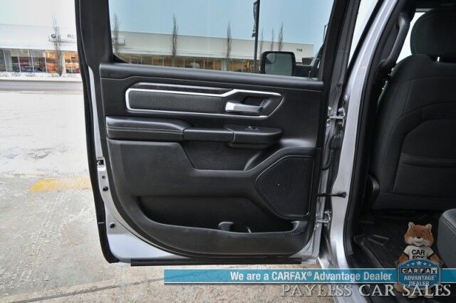 2020 Ram 1500 Lone Star / 4X4 / Crew Cab / 5.7L V8 eTorque / Auto Start / Off-Road & Big Horn Level 1 Group / Power Premium Cloth Seats / Apple CarPlay & Android Auto / Keyless Entry & Start / Tow Pkg / 22 MPG Anchorage AK