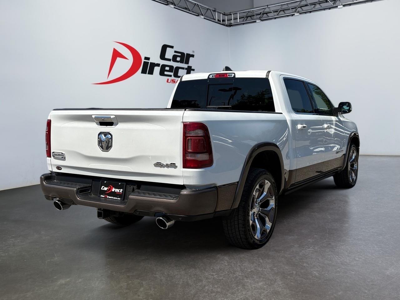 2020 Ram 1500 Longhorn, POWER RUNNING BOARDS, DUAL PANORAMIC SUNROOF, REMOTE TAILGATE RELEASE, TOW PACKAGE, MULTIPLE VIEW BACKUP CAMERA, BLIND SPOT ALERT, LANE KEEP ASSIST, APPLE CARPLAY/ANDROID AUTO, HEATED STEERING WHEEL & FRONT/REAR SEATS, ONLY 1 OWNER, CLEAN C Virginia Beach VA