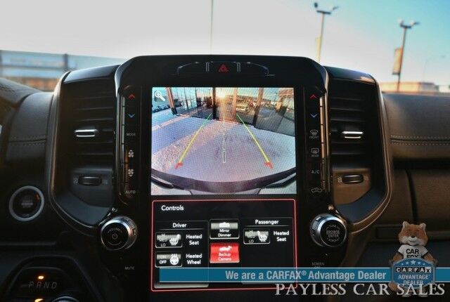 2020 Ram 1500 Rebel / 4X4 / Crew Cab / 5.7L V8 / Level 2 Group / Auto Start / Front & Rear Heated Leather Seats / Heated Steering Wheel / Navigation / Harman Kardon / 33 Gallon Tank / Tonneau Cover / Bed Liner / Trailer Brake / Tow Pkg Anchorage AK 2020 Ram 1500 Rebel / 4X4 / Crew Cab / 5.7L V8 / Level 2 Group / Auto Start / Front & Rear Heated Leather Seats / Heated Steering Wheel / Navigation / Harman Kardon / 33 Gallon Tank / Tonneau Cover / Bed Liner / Trailer Brake / Tow Pkg Anchorage AK