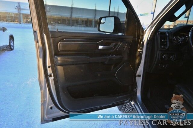 2020 Ram 1500 Rebel / 4X4 / Crew Cab / 5.7L V8 / Level 2 Group / Auto Start / Front & Rear Heated Leather Seats / Heated Steering Wheel / Navigation / Harman Kardon / 33 Gallon Tank / Tonneau Cover / Bed Liner / Trailer Brake / Tow Pkg Anchorage AK 2020 Ram 1500 Rebel / 4X4 / Crew Cab / 5.7L V8 / Level 2 Group / Auto Start / Front & Rear Heated Leather Seats / Heated Steering Wheel / Navigation / Harman Kardon / 33 Gallon Tank / Tonneau Cover / Bed Liner / Trailer Brake / Tow Pkg Anchorage AK