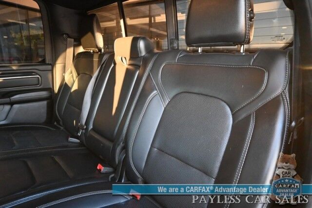 2020 Ram 1500 Rebel / 4X4 / Crew Cab / 5.7L V8 / Level 2 Group / Auto Start / Front & Rear Heated Leather Seats / Heated Steering Wheel / Navigation / Harman Kardon / 33 Gallon Tank / Tonneau Cover / Bed Liner / Trailer Brake / Tow Pkg Anchorage AK 2020 Ram 1500 Rebel / 4X4 / Crew Cab / 5.7L V8 / Level 2 Group / Auto Start / Front & Rear Heated Leather Seats / Heated Steering Wheel / Navigation / Harman Kardon / 33 Gallon Tank / Tonneau Cover / Bed Liner / Trailer Brake / Tow Pkg Anchorage AK