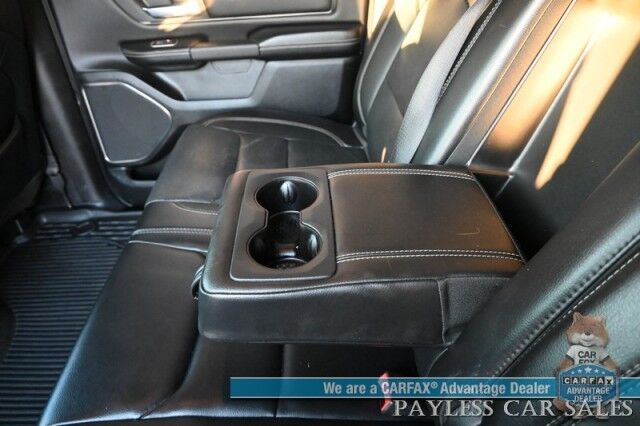 2020 Ram 1500 Rebel / 4X4 / Crew Cab / 5.7L V8 / Level 2 Group / Comfort & Convenience Group / Auto Start / Front & Rear Heated Leather Seats / Heated Steering / NAV / Harman Kardon / Tonneau Cover / Bed Liner / Tow Pkg Anchorage AK