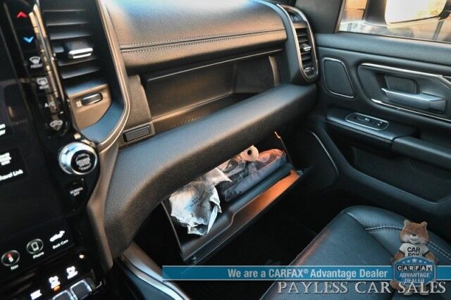 2020 Ram 1500 Rebel / 4X4 / Crew Cab / 5.7L V8 / Level 2 Group / Comfort & Convenience Group / Auto Start / Front & Rear Heated Leather Seats / Heated Steering / NAV / Harman Kardon / Tonneau Cover / Bed Liner / Tow Pkg Anchorage AK