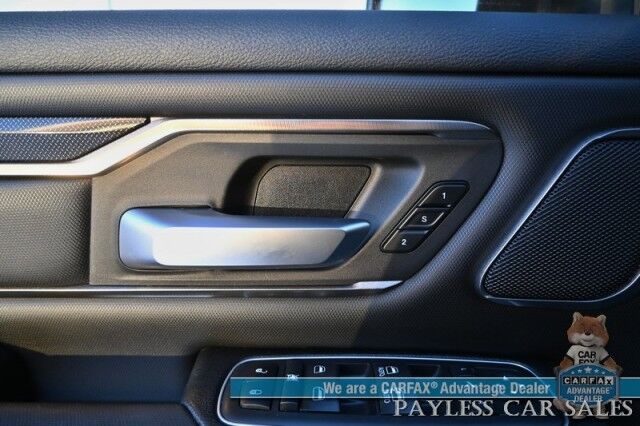 2020 Ram 1500 Rebel / 4X4 / Crew Cab / 5.7L V8 / Level 2 Group / Comfort & Convenience Group / Auto Start / Front & Rear Heated Leather Seats / Heated Steering / NAV / Harman Kardon / Tonneau Cover / Bed Liner / Tow Pkg Anchorage AK