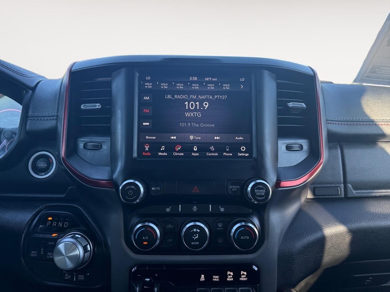 2020 Ram 1500 Rebel, HEATED SEATS, HEATED STEERING WHEEL, APPLE CARPLAY/ANDROID AUTO, BACKUP CAMERA, UNIVERSAL GARAGE DOOR OPENER, POWER FOLDING MIRRORS, PUSH BUTTON START, ONLY 1 OWNER, LOW MILES! Norfolk VA