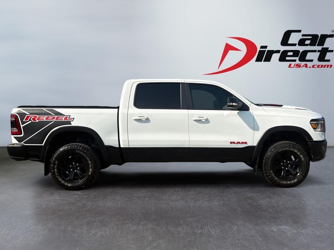 2020 Ram 1500 Rebel, MULTIFUNCTION TAILGATE, LANE KEEP ASSIST, FORWARD COLLISION WARNING, HEATED STEERING WHEEL & FRONT SEATS, APPLE CARPLAY/ANDROID AUTO, RIDE LIKE A REBEL! Virginia Beach VA