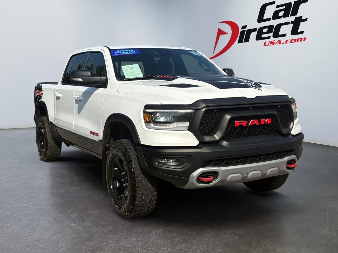 2020 Ram 1500 Rebel, MULTIFUNCTION TAILGATE, LANE KEEP ASSIST, FORWARD COLLISION WARNING, HEATED STEERING WHEEL & FRONT SEATS, APPLE CARPLAY/ANDROID AUTO, RIDE LIKE A REBEL! Virginia Beach VA
