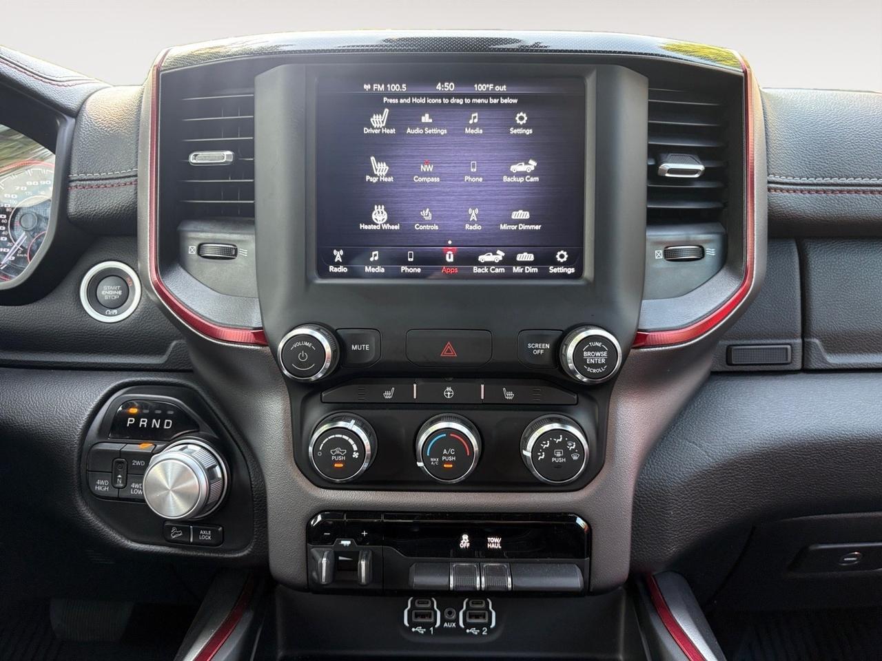 2020 Ram 1500 Rebel, MULTIFUNCTION TAILGATE, LANE KEEP ASSIST, FORWARD COLLISION WARNING, HEATED STEERING WHEEL & FRONT SEATS, APPLE CARPLAY/ANDROID AUTO, RIDE LIKE A REBEL! Virginia Beach VA