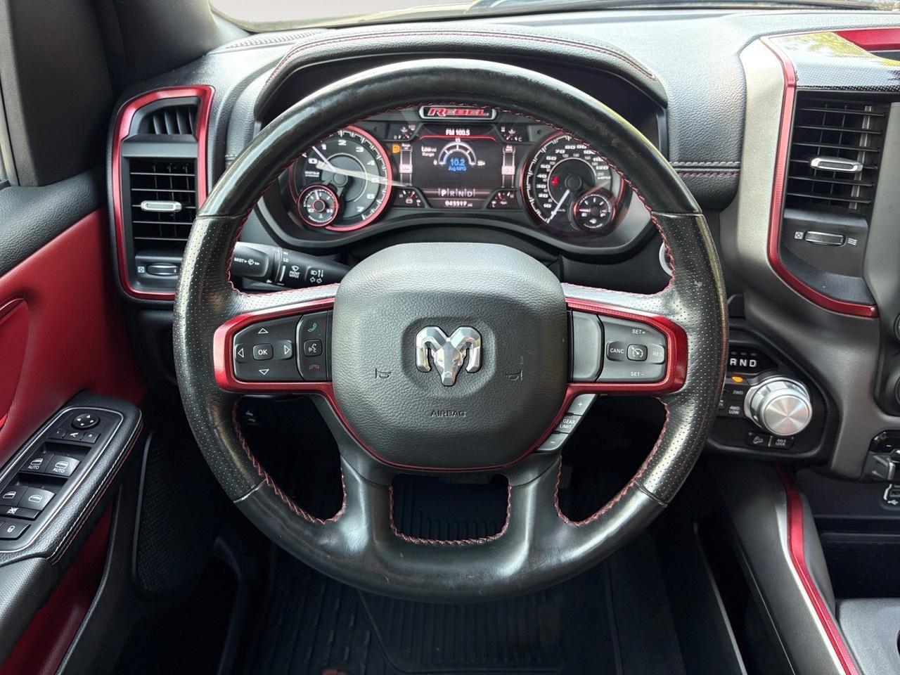 2020 Ram 1500 Rebel, MULTIFUNCTION TAILGATE, LANE KEEP ASSIST, FORWARD COLLISION WARNING, HEATED STEERING WHEEL & FRONT SEATS, APPLE CARPLAY/ANDROID AUTO, RIDE LIKE A REBEL! Virginia Beach VA