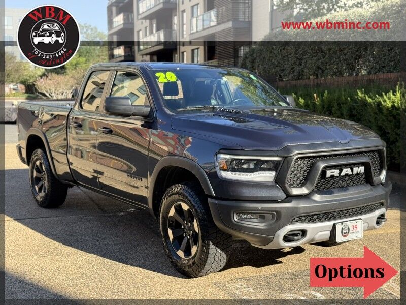 2020 Ram 1500 Rebel Quad Cab 4WD Arlington VA