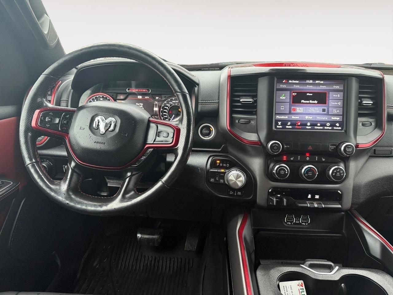 2020 Ram 1500 Rebel, RUNNING BOARDS, UNIVERSAL GARAGE DOOR OPENER, TOW HOOKS,POWER FOLDING MIRRORS, REAR POWER SLIDING WINDOW, BACKUP CAMERA, APPLE CARPLAY/ANDROID AUTO, HEATED FRONT SEATS, BED LINER, COME AND CHECK OUT THIS RAM REBEL TODAY!