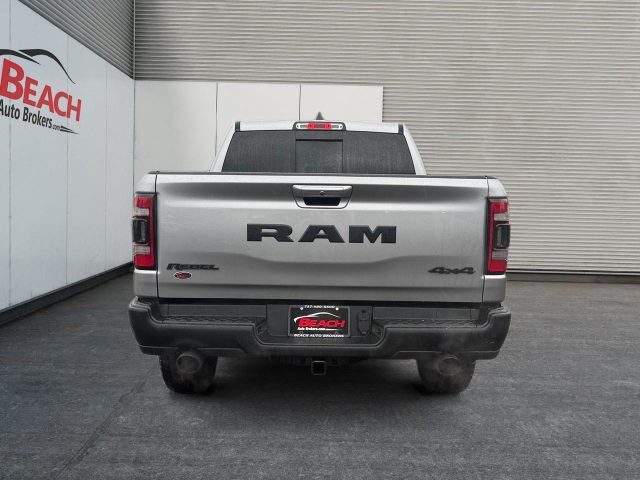 2020 Ram 1500 Rebel, RUNNING BOARDS, UNIVERSAL GARAGE DOOR OPENER, TOW HOOKS,POWER FOLDING MIRRORS, REAR POWER SLIDING WINDOW, BACKUP CAMERA, APPLE CARPLAY/ANDROID AUTO, HEATED FRONT SEATS, BED LINER, COME AND CHECK OUT THIS RAM REBEL TODAY! Norfolk VA