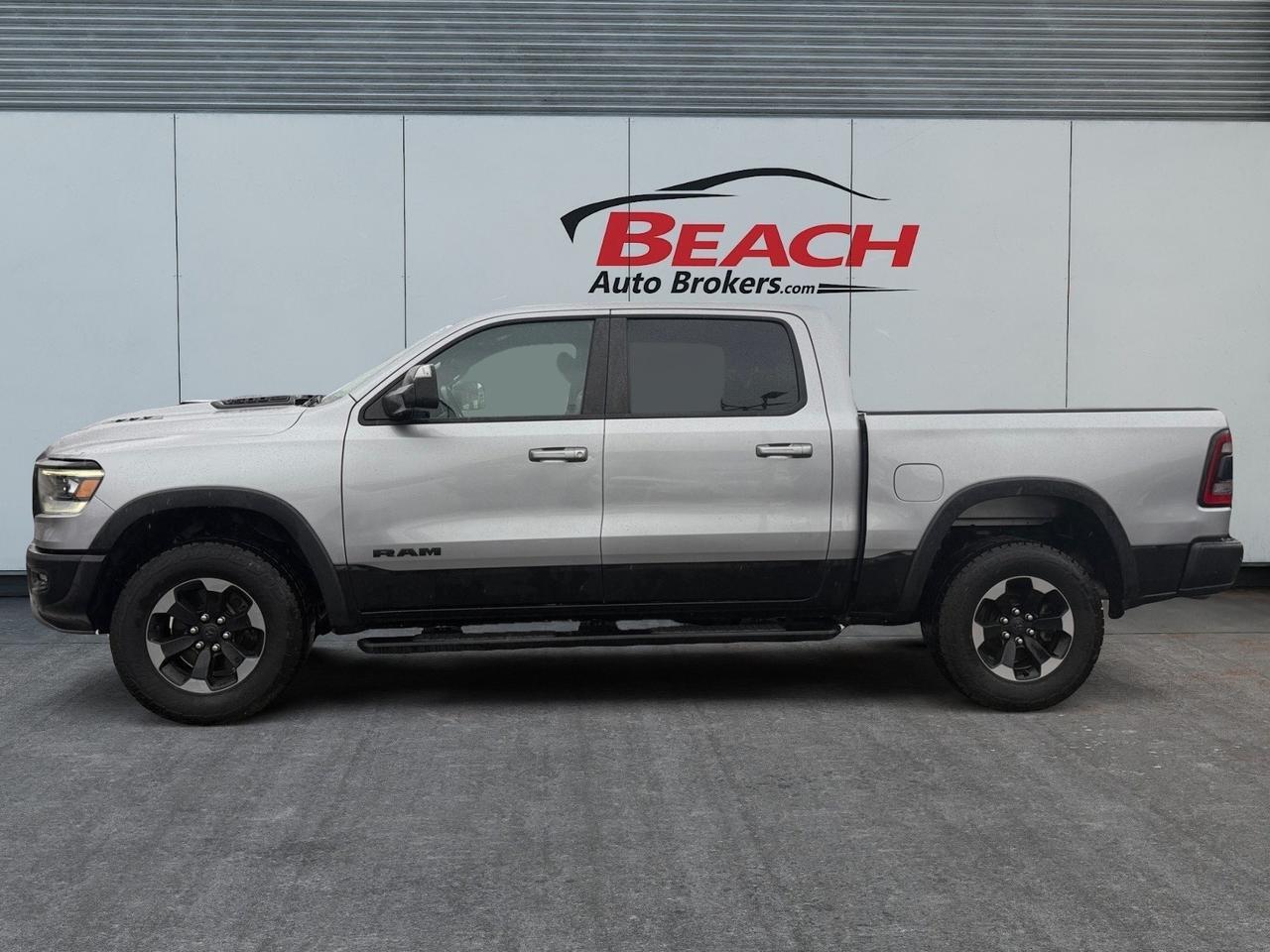2020 Ram 1500 Rebel, RUNNING BOARDS, UNIVERSAL GARAGE DOOR OPENER, TOW HOOKS,POWER FOLDING MIRRORS, REAR POWER SLIDING WINDOW, BACKUP CAMERA, APPLE CARPLAY/ANDROID AUTO, HEATED FRONT SEATS, BED LINER, COME AND CHECK OUT THIS RAM REBEL TODAY! Norfolk VA