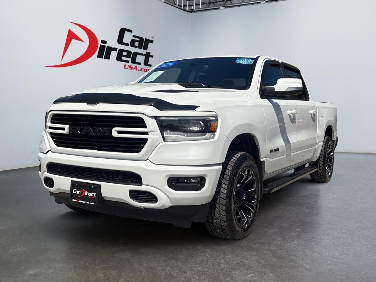 2020 Ram 1500 Rebel/Sport, TOW PACKAGE, RUNNING BOARDS, POWER TAILGATE, BACKUP CAMERA WITH PARKING SENSORS, POWER FOLDING MIRRORS, REMOTE START, HEATED STEERING WHEEL & SEATS, APPLE CARPLAY/ANDROID AUTO, LOW MILES, THIS TRUCK IS IN PERFECT CONDITION!