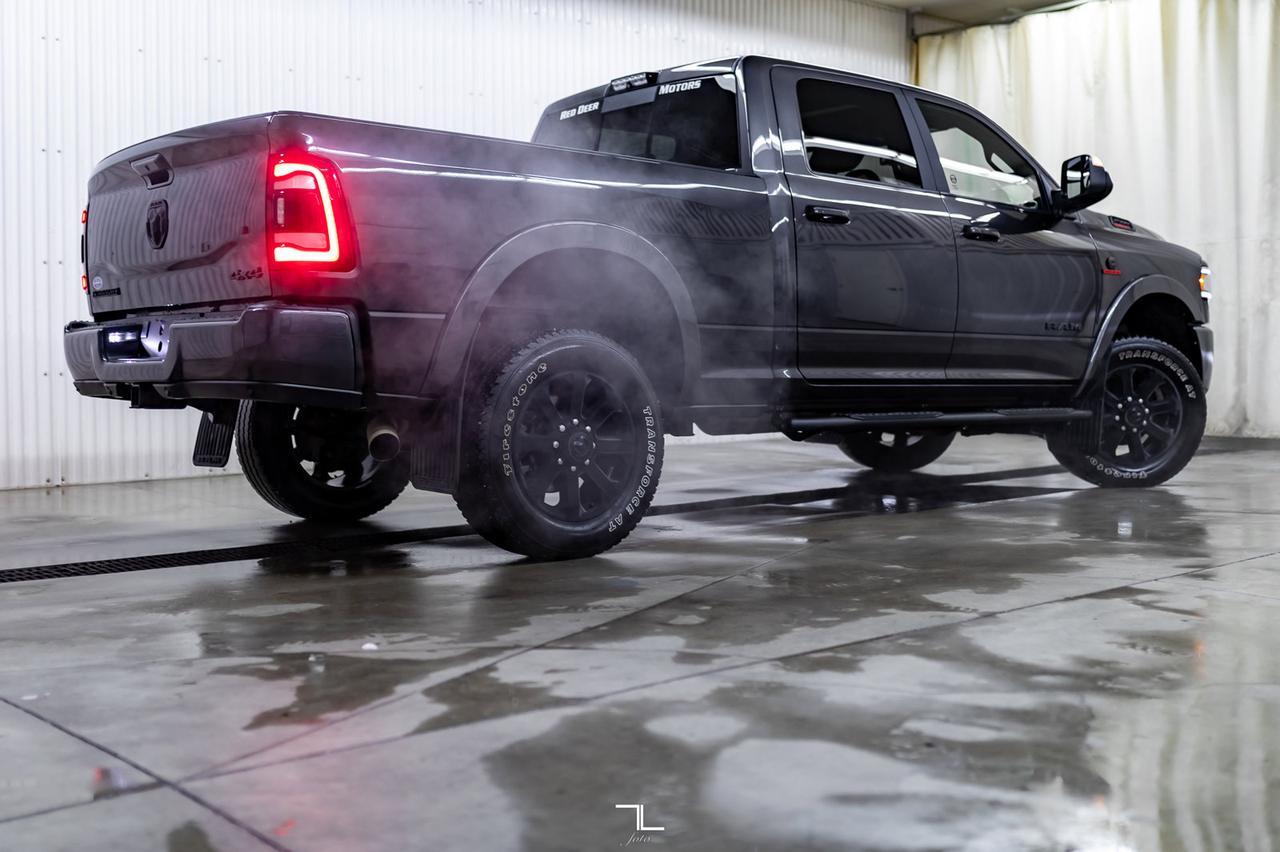 2020 Ram 2500 4x4 Crew Cab Laramie Diesel Leather Roof Nav Red Deer AB