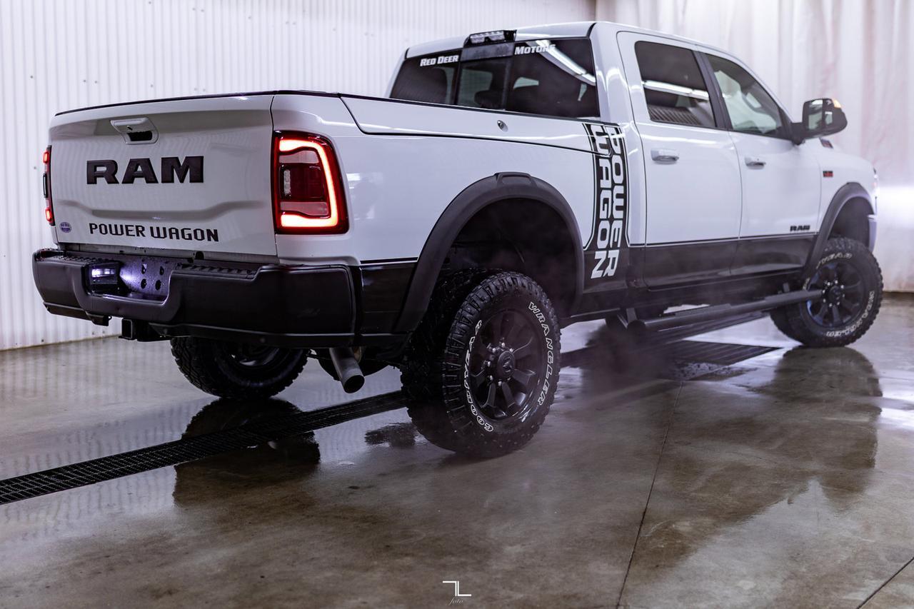 2020 Ram 2500 4x4 Crew Cab Power Wagon Leather Roof Nav Red Deer AB