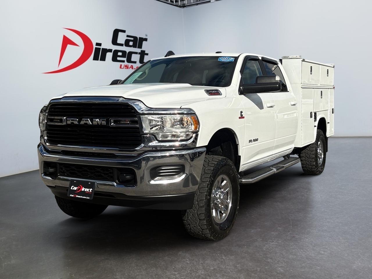 2020 Ram 2500 Big Horn, UTILITY SERVICE BODY, RUNNING BOARDS, TOW PACKAGE, BACKUP CAMERA, BED LINER, KEYLESS START, USB PORT, GET TO WORK IN THIS RAM! Virginia Beach VA