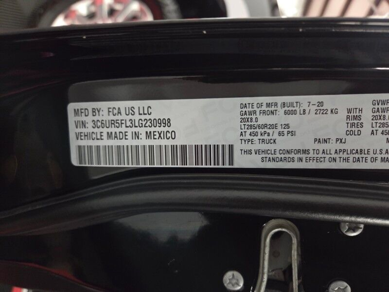 2020 Ram 2500 Laramie 4WD 6.L Diesel Leather 12in ScreenGPS Nav Backup Camera FREE Warranty Arlington TX