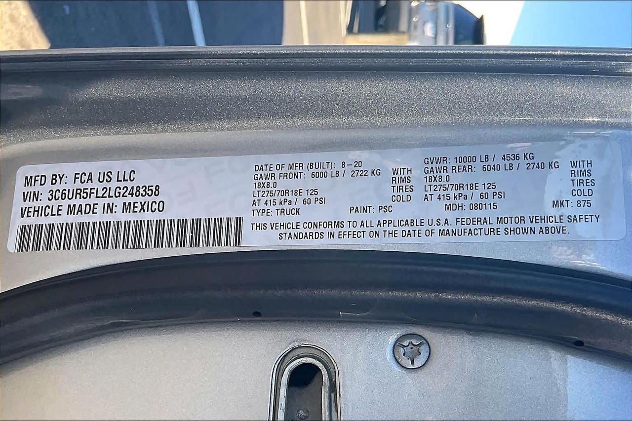 2020 Ram 2500 Laramie Roseville CA