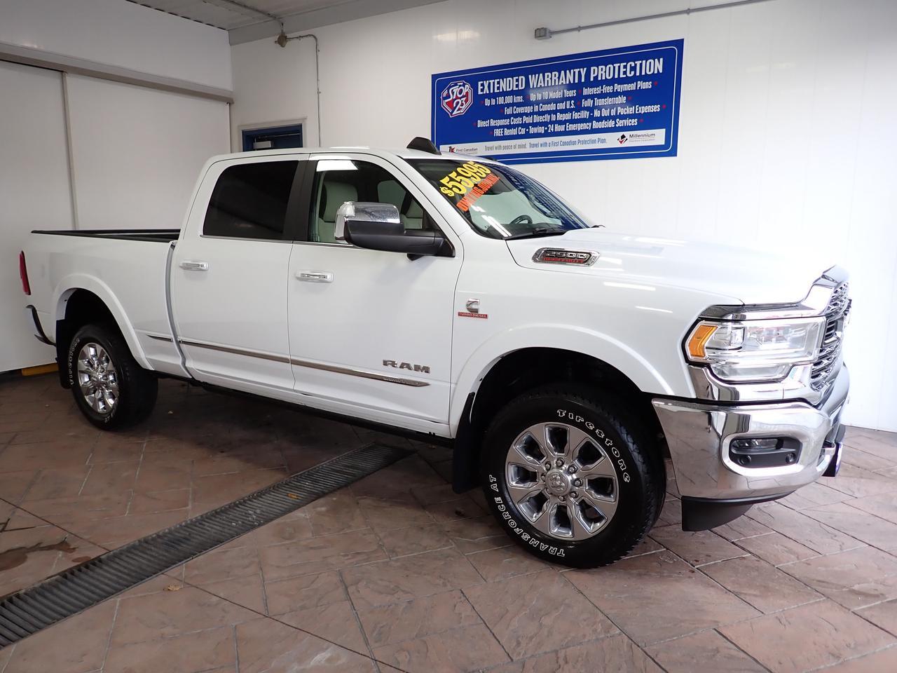 2020 Ram 2500 Limited 4WD MEGA CAB 6'4" BOX LEATHER NAVI *DIESEL**
