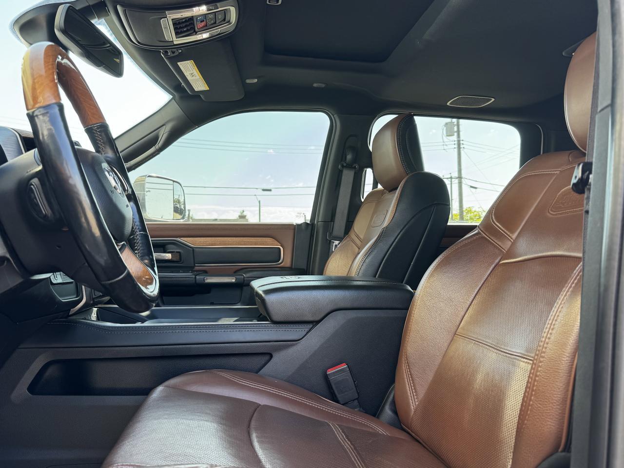 2020 Ram 2500 Longhorn Mega Cab 4x4 | Cummins Diesel | Leather | Heated Vented Seats | Sunroof | Backup Camera Redwater AB