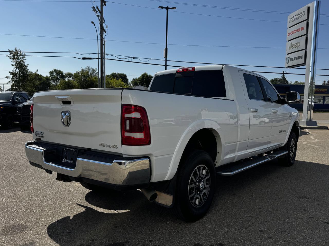 2020 Ram 2500 Longhorn Mega Cab 4x4 | Cummins Diesel | Leather | Heated Vented Seats | Sunroof | Backup Camera Redwater AB