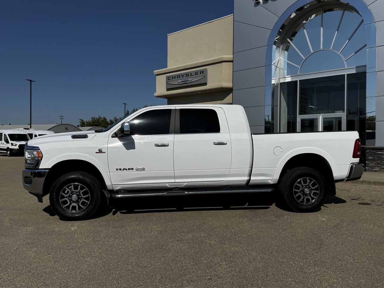 2020 Ram 2500 Longhorn Mega Cab 4x4 | Cummins Diesel | Leather | Heated Vented Seats | Sunroof | Backup Camera Redwater AB