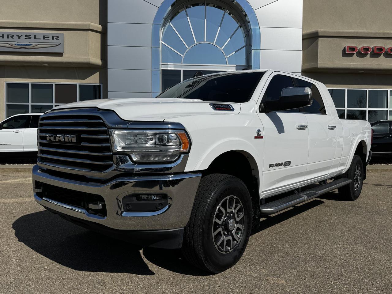 2020 Ram 2500 Longhorn Mega Cab 4x4 | Cummins Diesel | Leather | Heated Vented Seats | Sunroof | Backup Camera Redwater AB