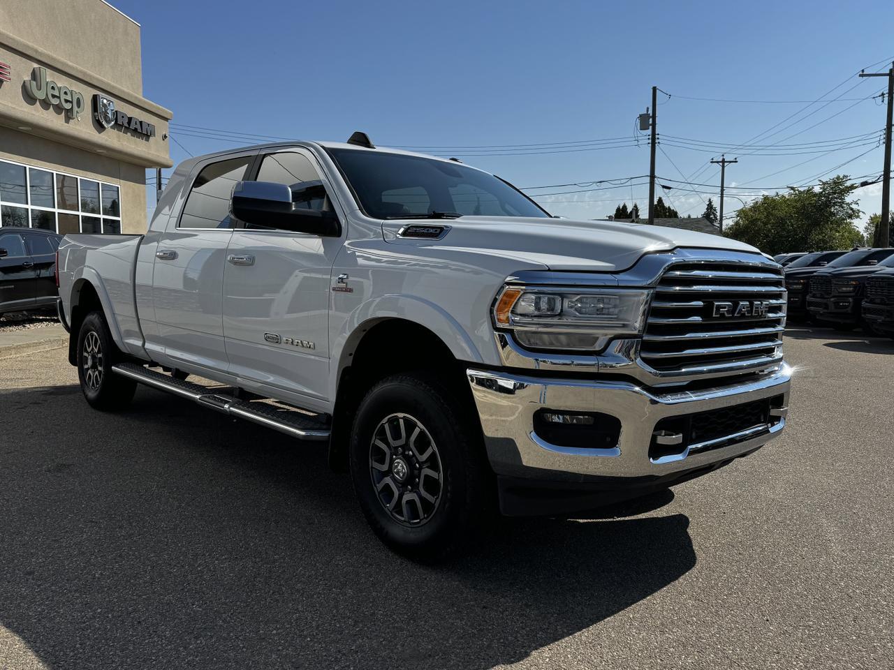 2020 Ram 2500 Longhorn Mega Cab 4x4 | Cummins Diesel | Leather | Heated Vented Seats | Sunroof | Backup Camera Redwater AB