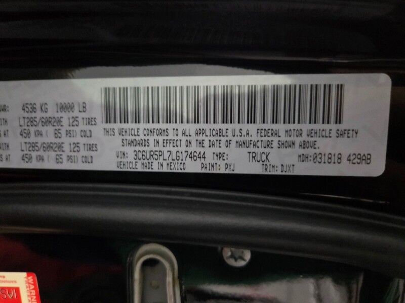 2020 Ram 2500 Longhorn Mega Cab 6.7L Diesel 12in Screen GPS Camera Fox Shocks FREE WARRANTY Arlington TX