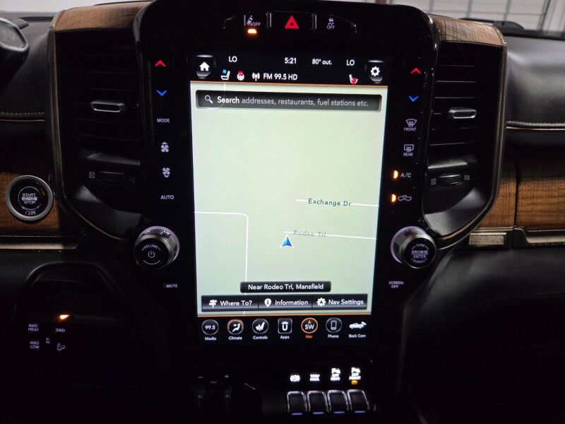 2020 Ram 2500 Longhorn Mega Cab 6.7L Diesel 12in Screen GPS Camera Fox Shocks FREE WARRANTY Arlington TX