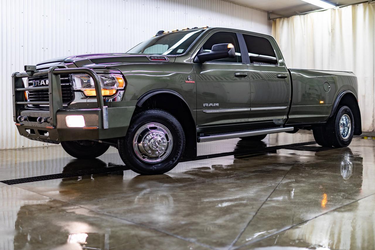 2020 Ram 3500 4x4 Crew Cab Big Horn Dually Diesel AISIN Nav Red Deer AB