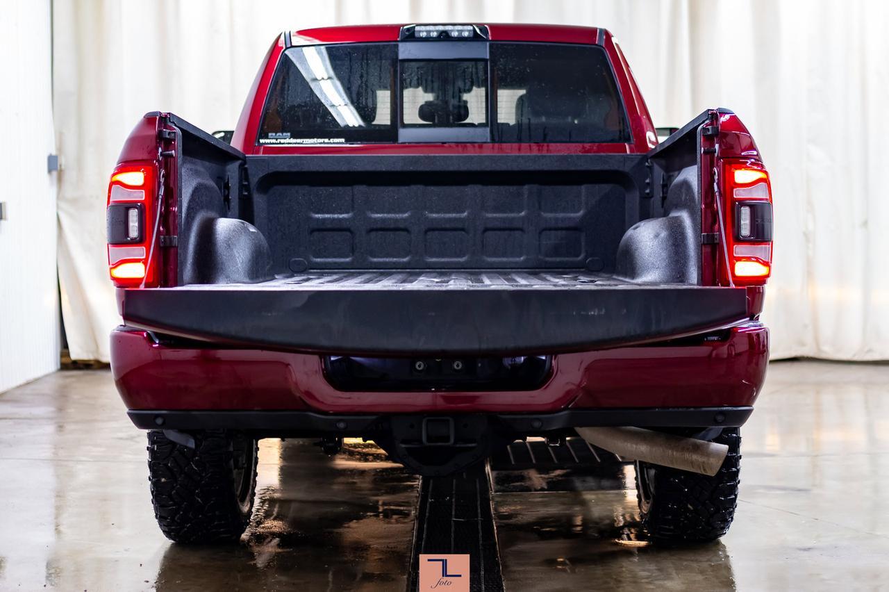 2020 Ram 3500 4x4 Crew Cab Big Horn Sport AISIN Roof BCam Diesel Red Deer AB