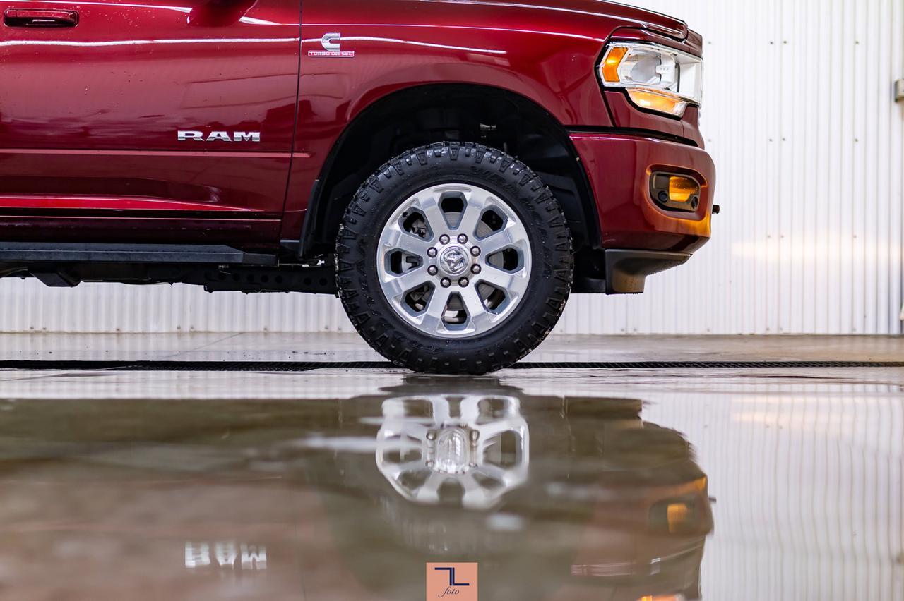 2020 Ram 3500 4x4 Crew Cab Big Horn Sport AISIN Roof BCam Diesel Red Deer AB