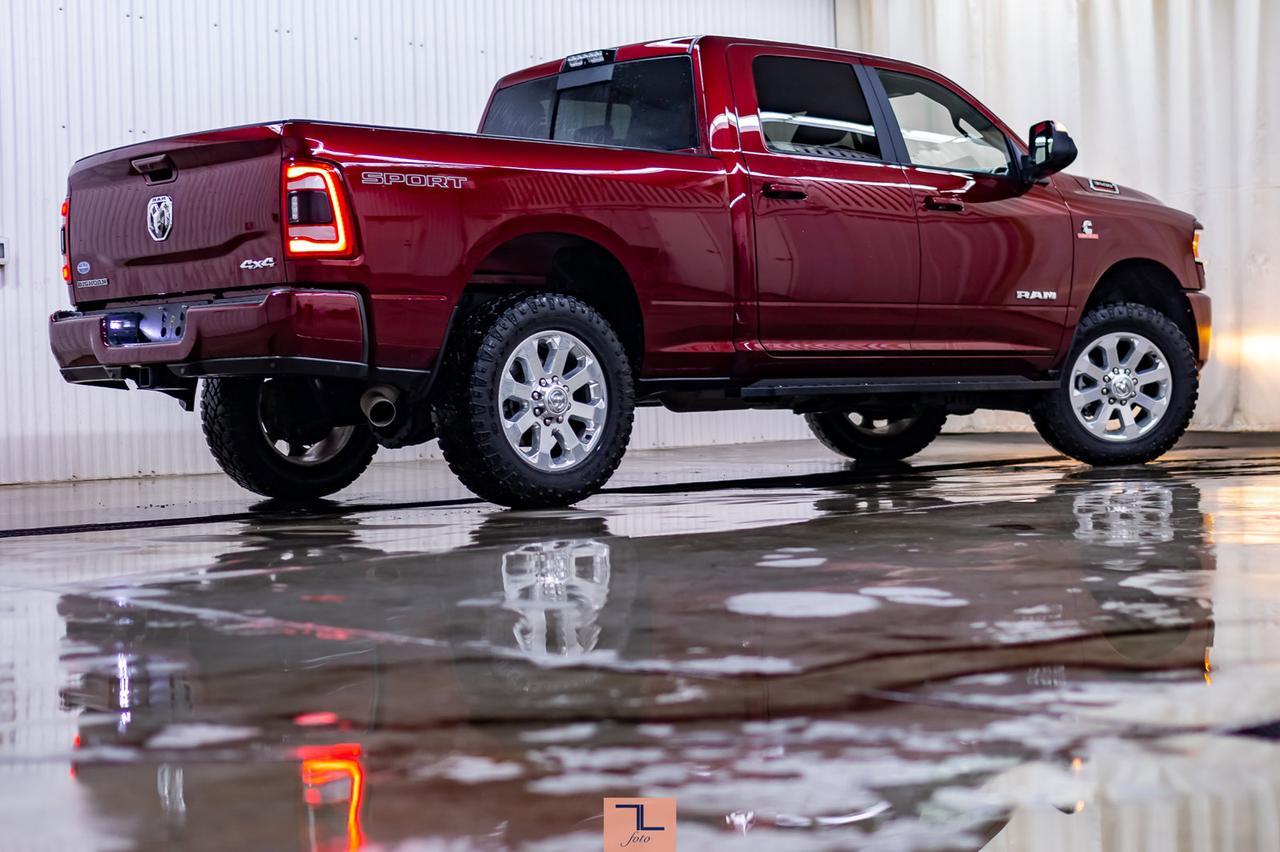 2020 Ram 3500 4x4 Crew Cab Big Horn Sport AISIN Roof BCam Diesel Red Deer AB