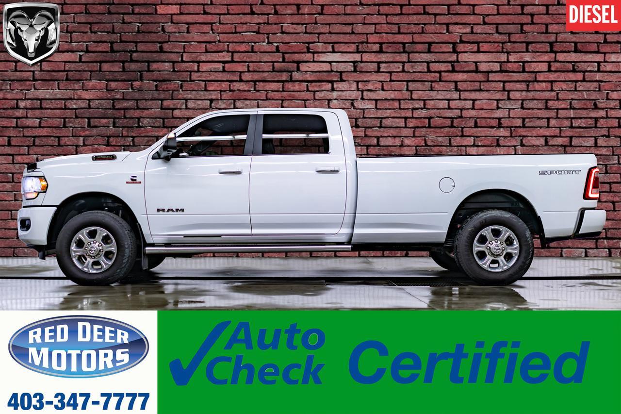 2020 Ram 3500 4x4 Crew Cab Big Horn Sport Longbox Diesel AISIN Leather BCam