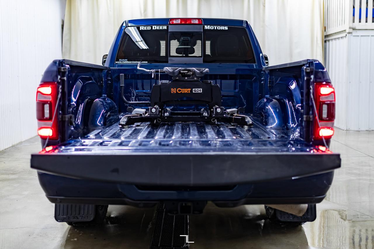 2020 Ram 3500 4x4 Crew Cab Laramie Diesel AISIN Leather Roof Nav Red Deer AB