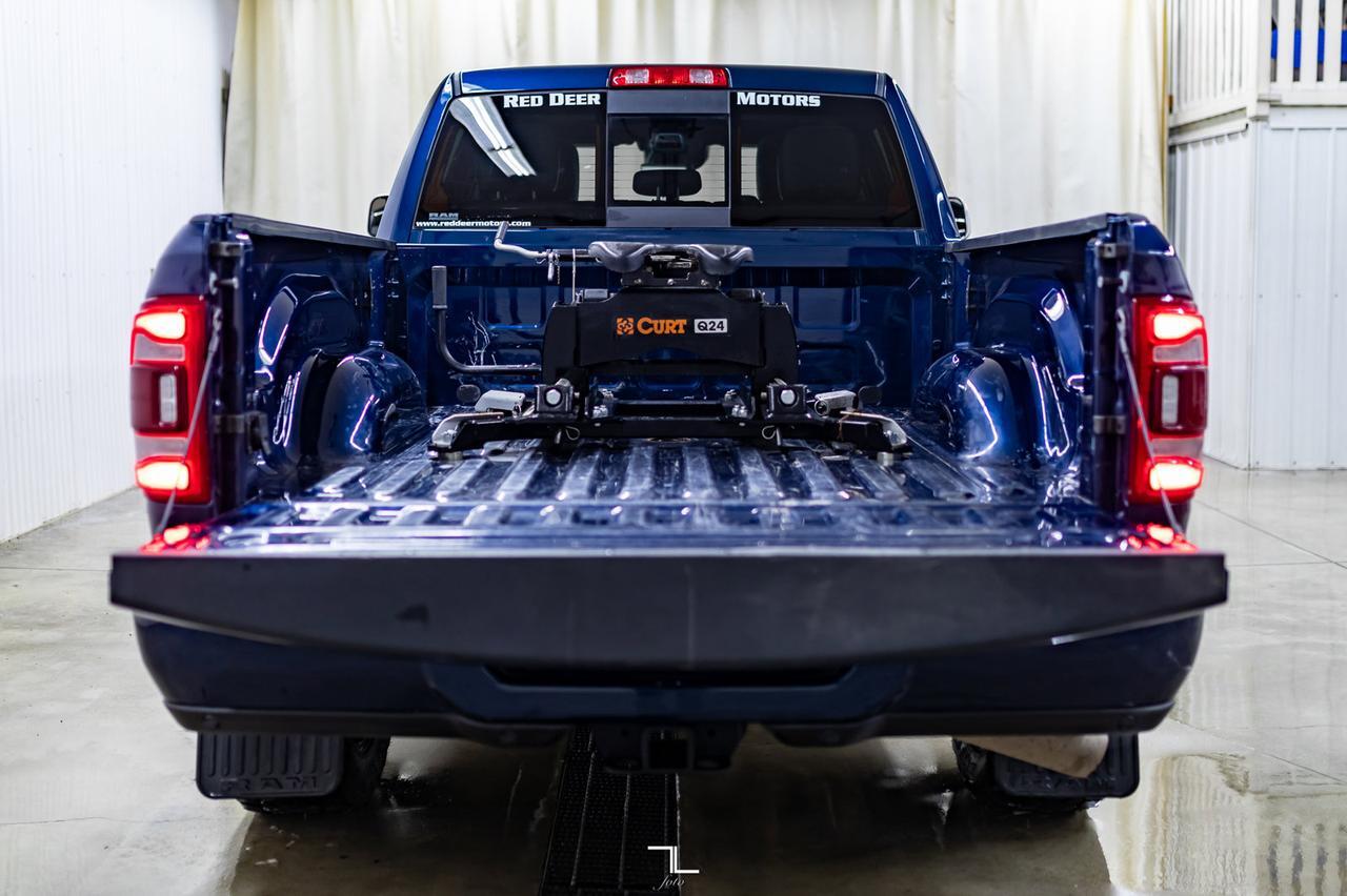 2020 Ram 3500 4x4 Crew Cab Laramie Diesel AISIN Leather Roof Nav Red Deer AB