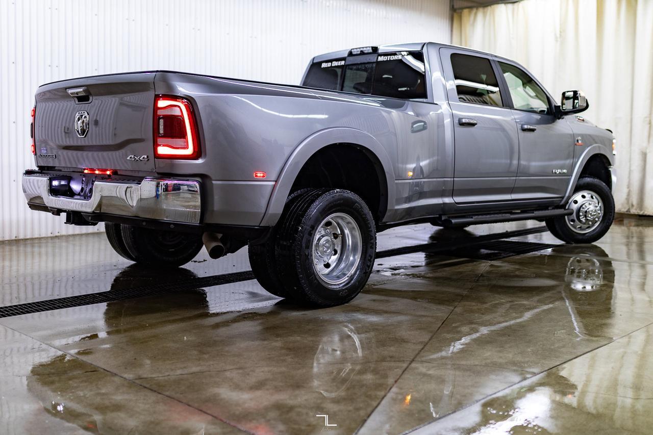 2020 Ram 3500 4x4 Crew Cab Laramie Diesel Dually Leather Nav Red Deer AB